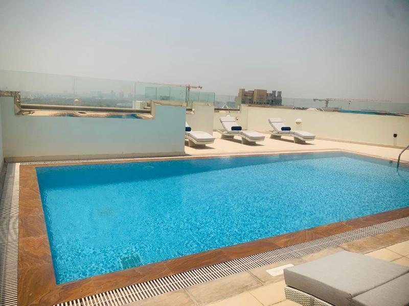 Suha Creek Hotel Apartments Dubái Exterior foto