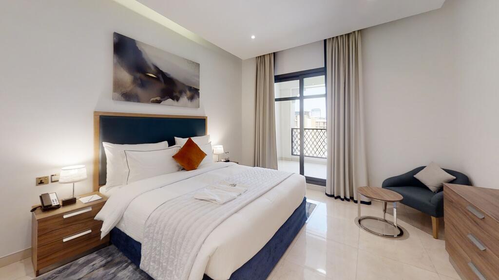 Suha Creek Hotel Apartments Dubái Exterior foto