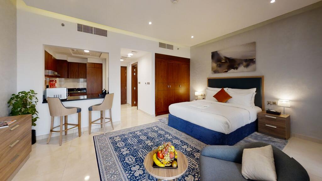 Suha Creek Hotel Apartments Dubái Exterior foto