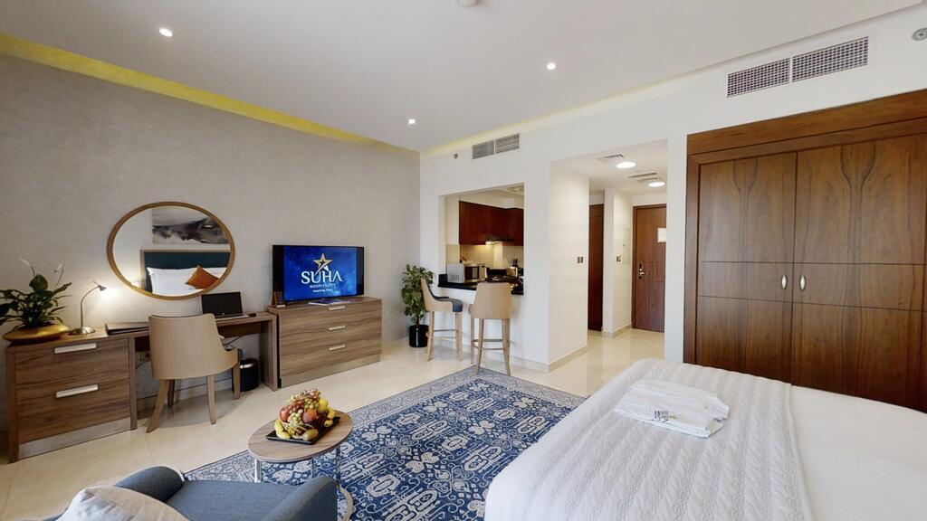 Suha Creek Hotel Apartments Dubái Exterior foto