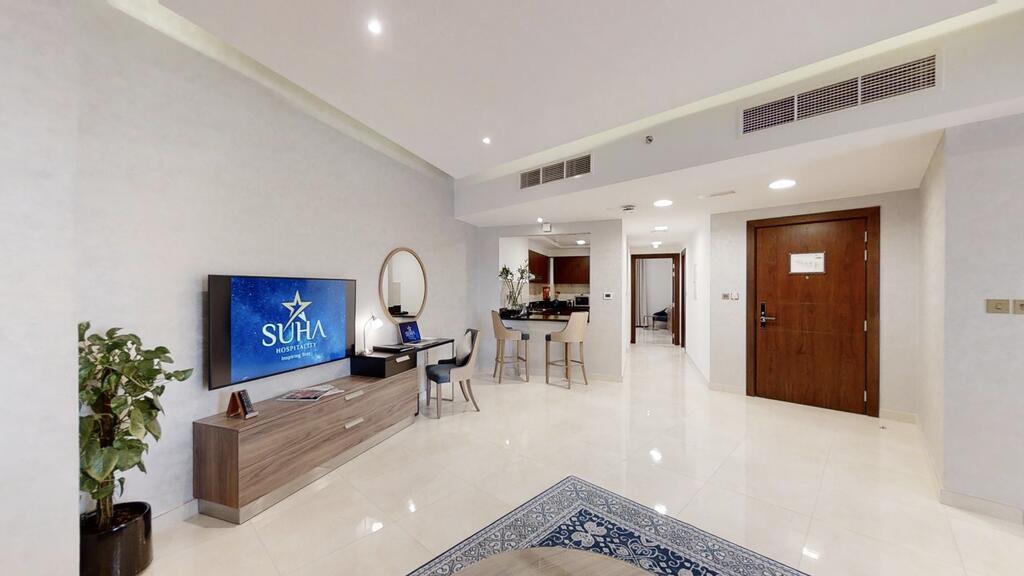 Suha Creek Hotel Apartments Dubái Exterior foto